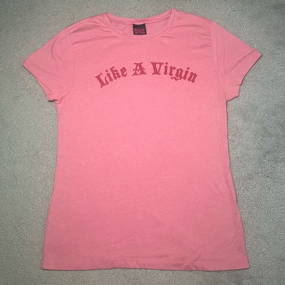 1984 Vtg Rare Like A Virgin Pink T-Shirt